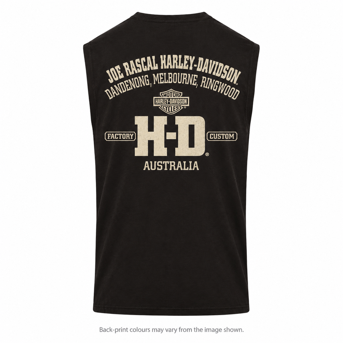 Harley-Davidson Surge Men's Sleeveless T-Shirt - Black