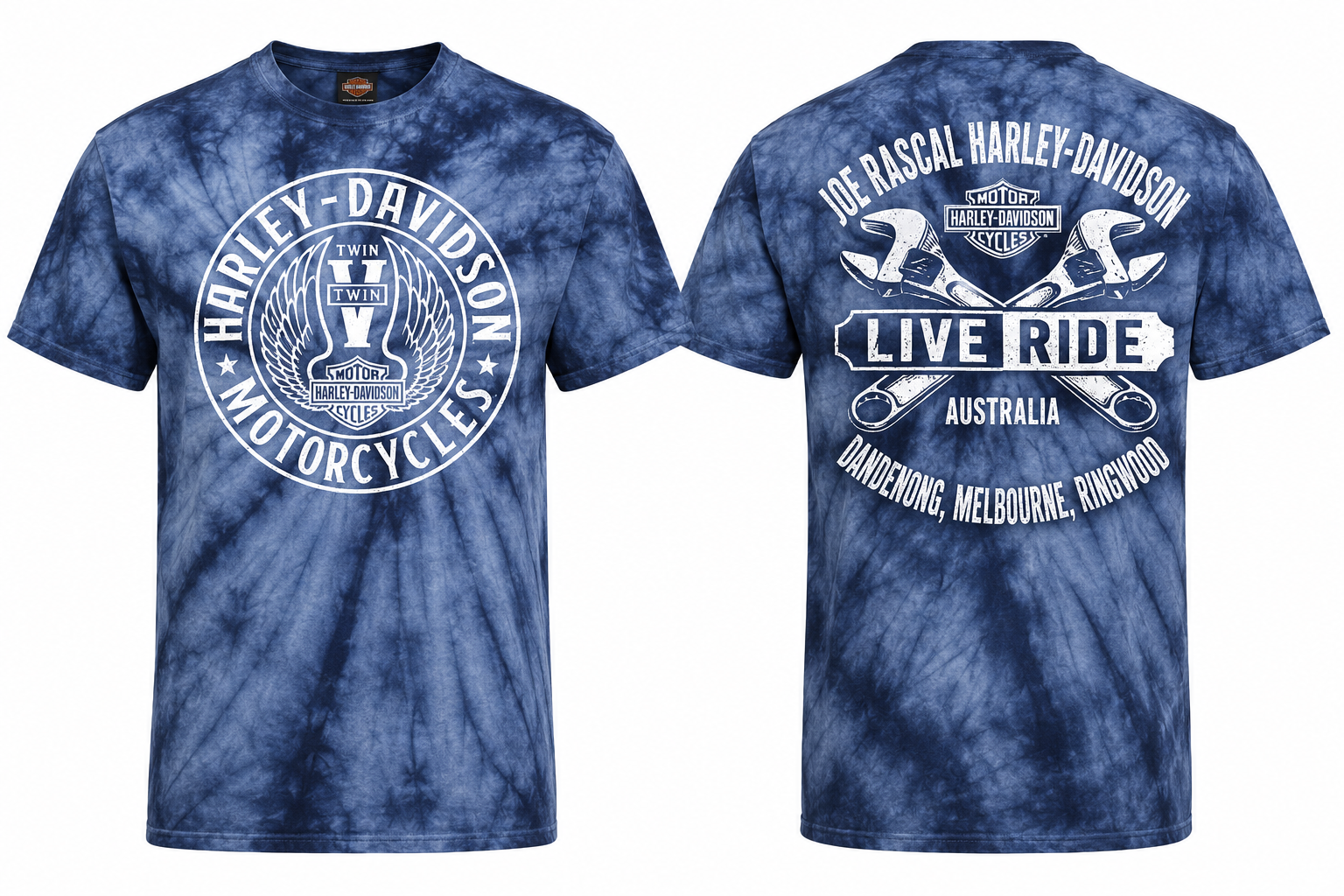 Joe Rascal X Harley-Davidson Mens Arsenal Short Sleeve Tee