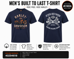 Harley-Davidson® Men's Grind Built to Last T-Shirt | Navy