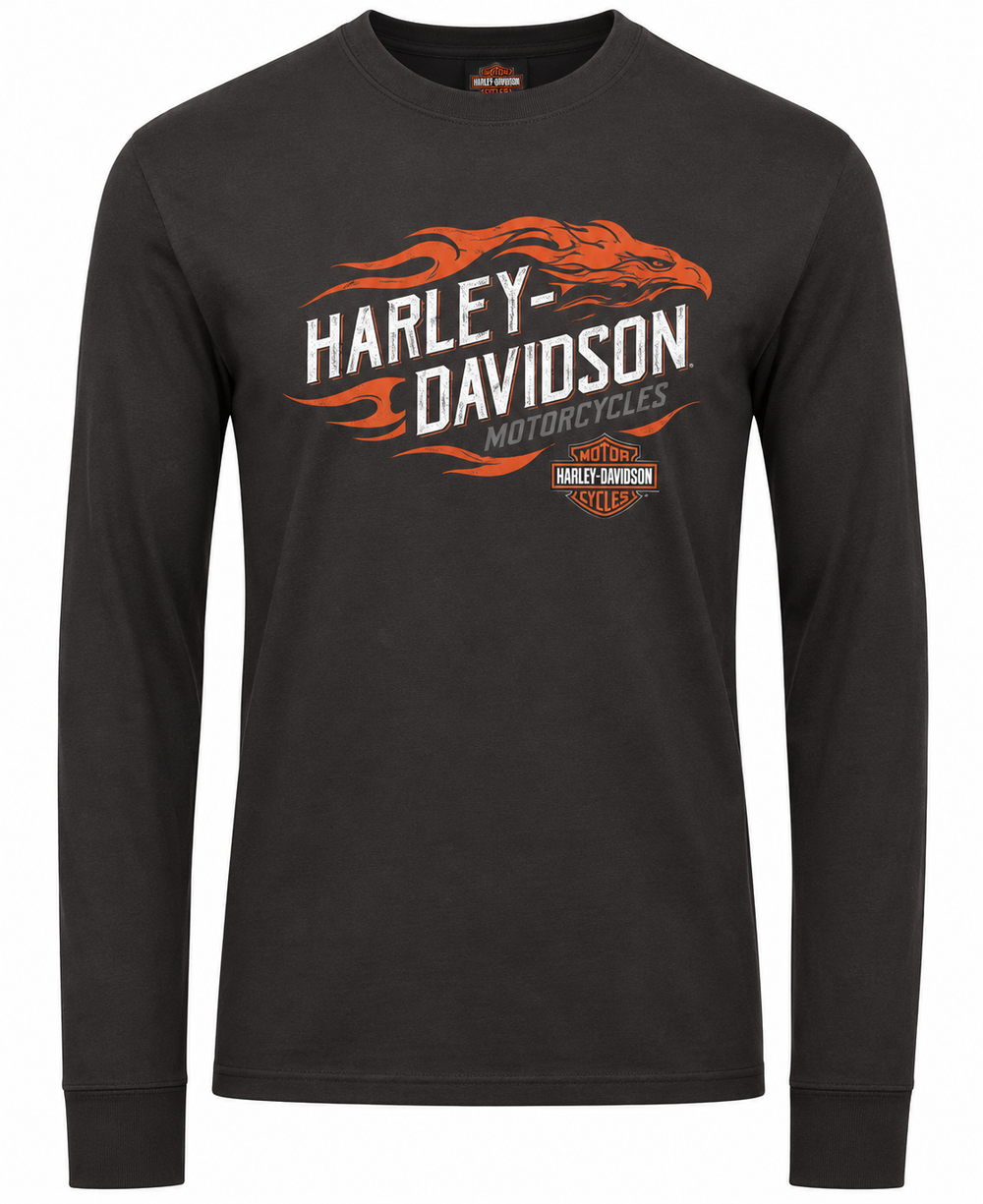 Joe Rascal X Harley-Davidson Mens Convoy Long Sleeve Tee