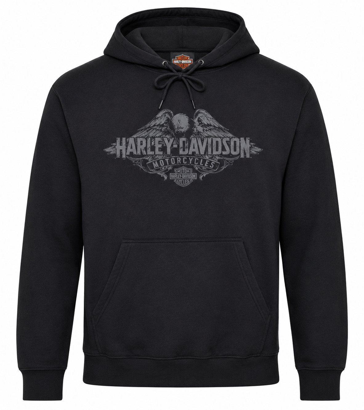 Joe Rascal X Harley-Davidson Mens Perched Pull Over Hoodie