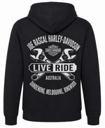 Joe Rascal X Harley-Davidson Mens Perched Pull Over Hoodie