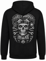 Joe Rascal X Harley-Davidson Mens Inscribe Zip Hood
