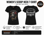 Harley-Davidson® Women's Coronet Scoop Neck T-Shirt | Black