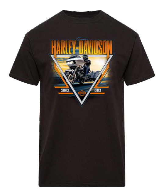 Joe Rascal x Harley-Davidson® Nightlife Short Sleeve T-Shirt – Black