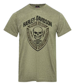 Joe Rascal x Harley-Davidson® Brigade Short Sleeve T-Shirt – Military Green