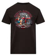 Joe Rascal x Harley-Davidson® Rosie Short Sleeve T-Shirt – Black