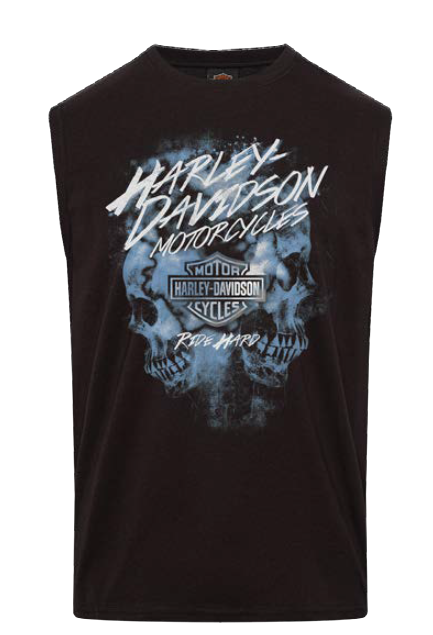 Joe Rascal x Harley-Davidson® Duel Tank Top – Black