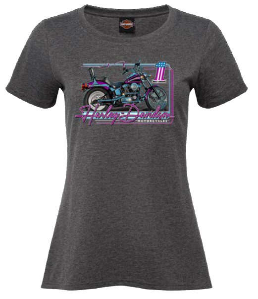 Joe Rascal x Harley-Davidson® Tempest Women’s Short Sleeve T-Shirt – Tri-Blend