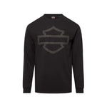 Joe Rascal X Harley-Davidson Open Bar and Shield Long Sleeve Tee - Black