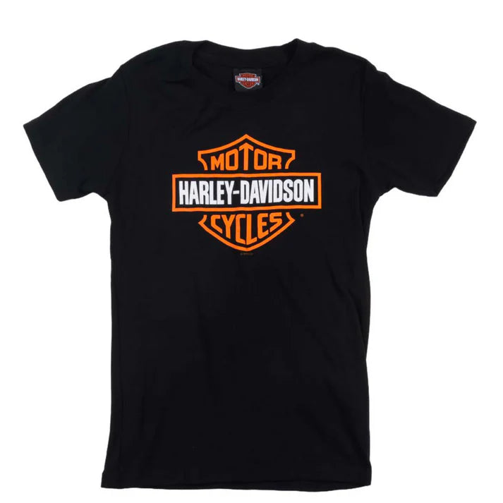 Joe Rascal X Harley-Davidson Womens Bar and Shield Logo Tee