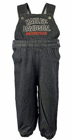 HARLEY-DAVIDSON YOUTH UNISEX EMBROIDERED H-D DENIM OVERALL
