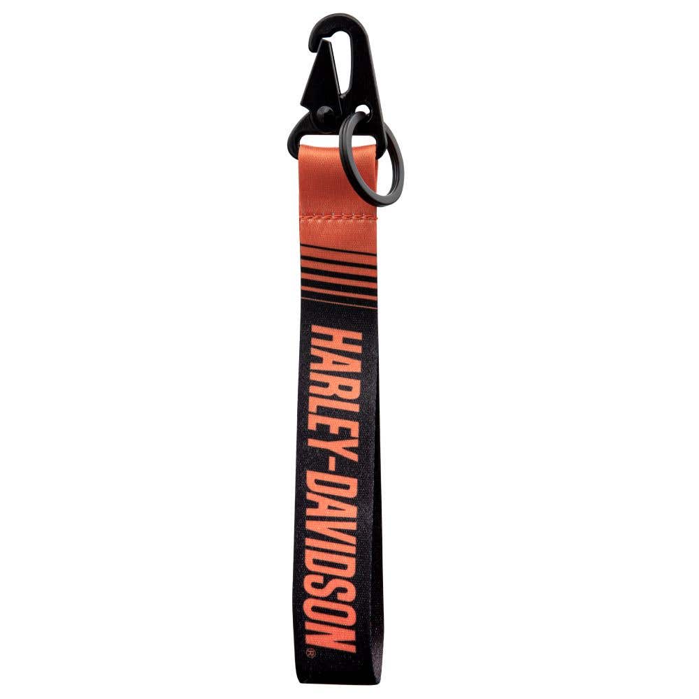 HARLEY-DAVIDSON KEY CHAIN WRIST STRAP H-D TEXT