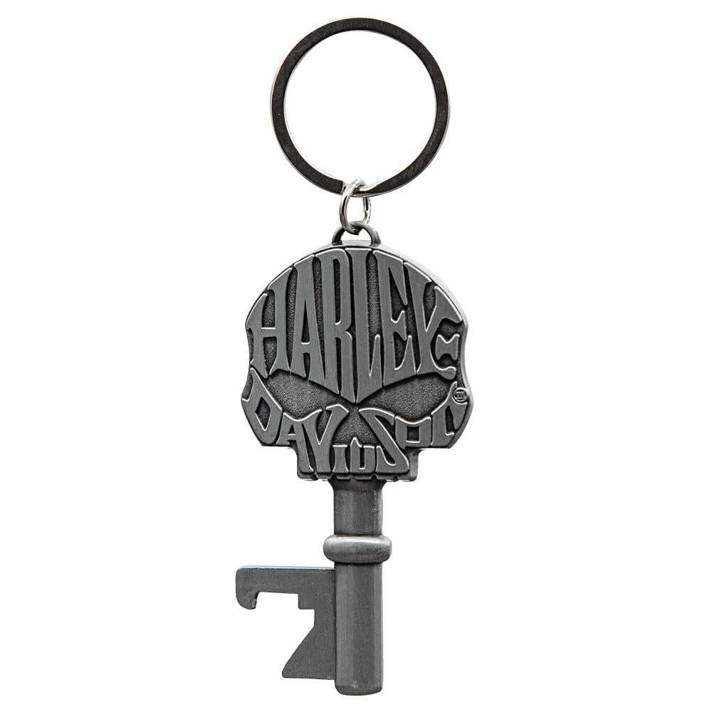 HARLEY-DAVIDSON KEY CHAIN SKELETON BOTTLE OPENE