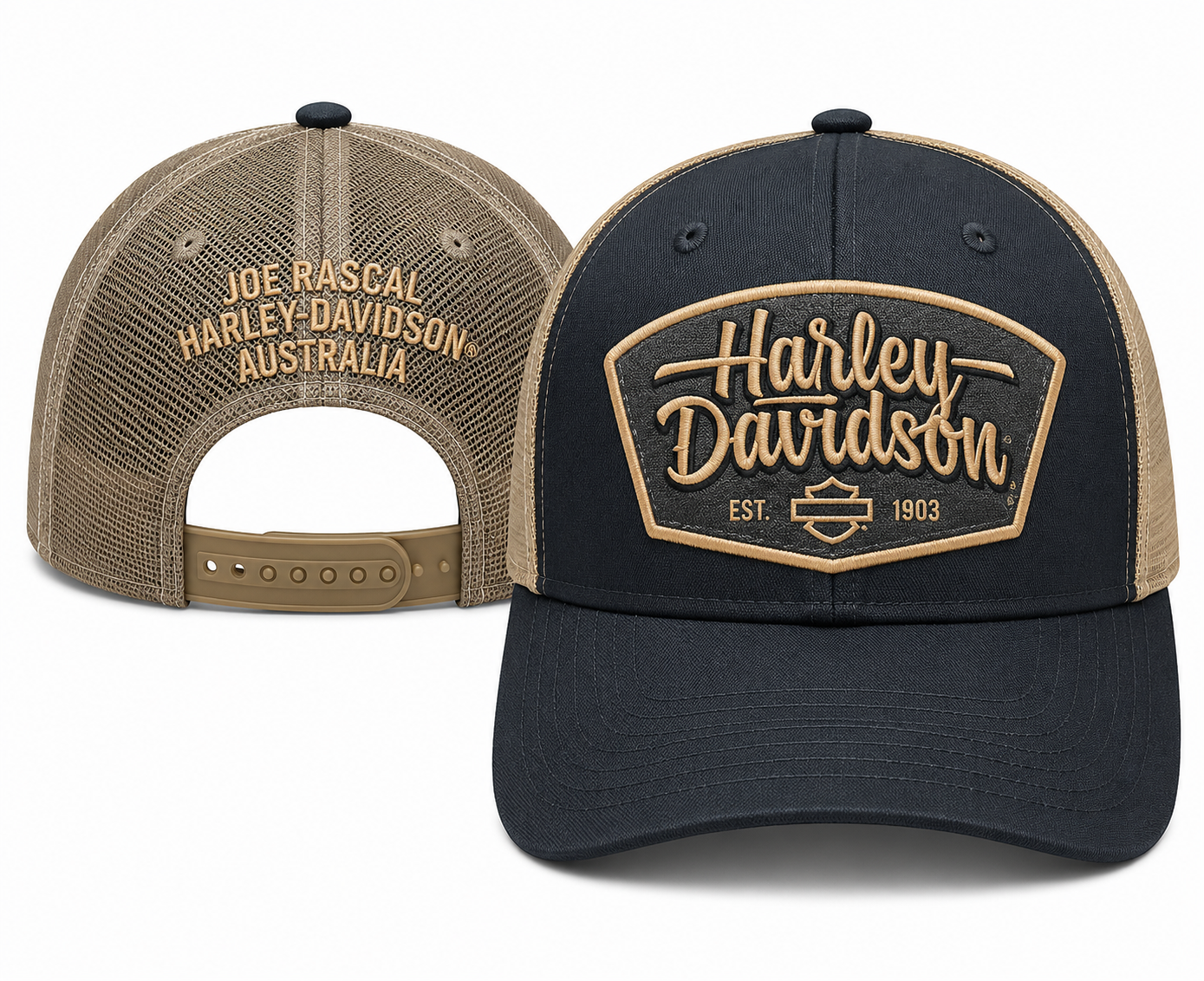 Harley-Davidson Patched Up Trucker Hat