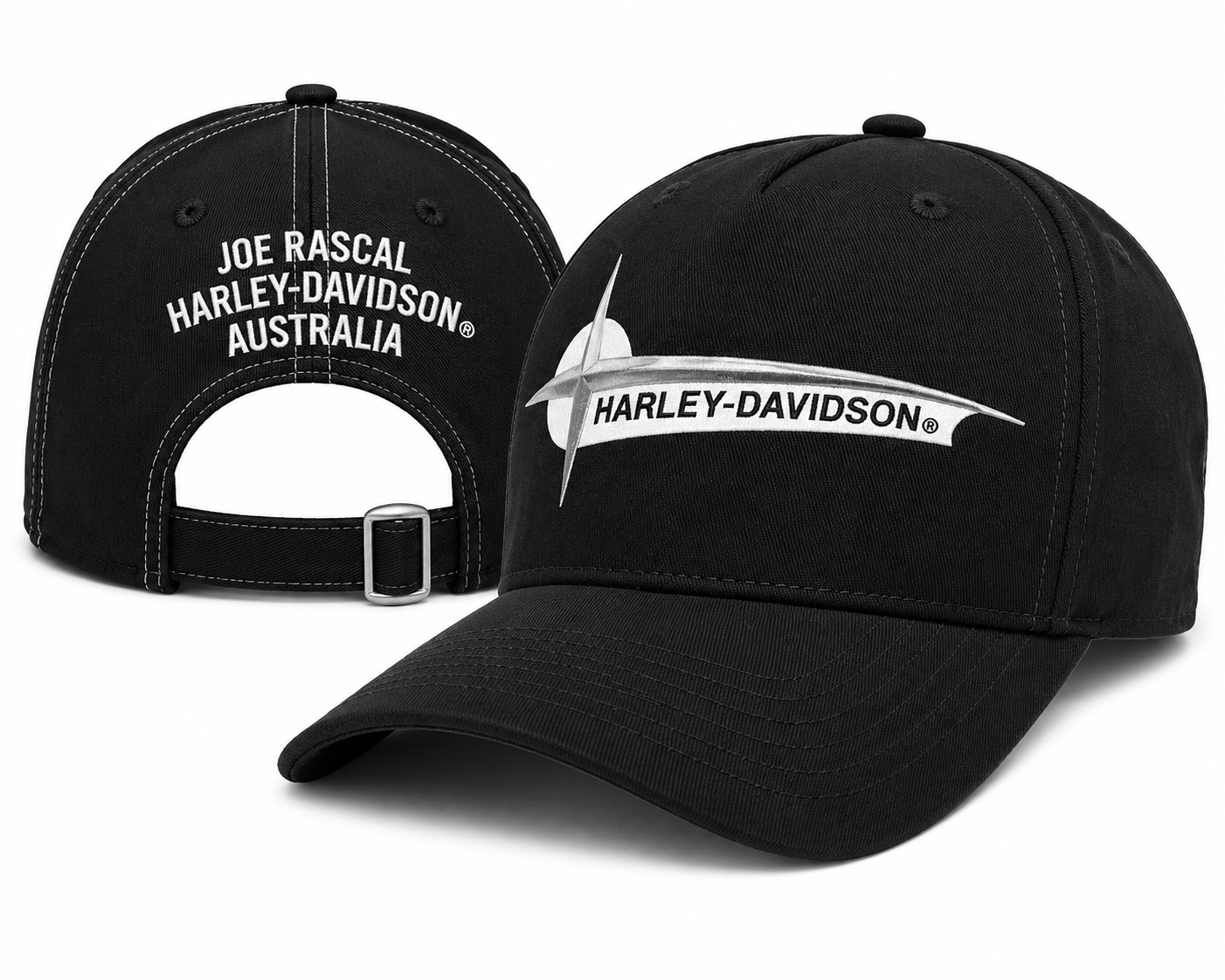 Harley-Davidson Tank Logo Black Cap