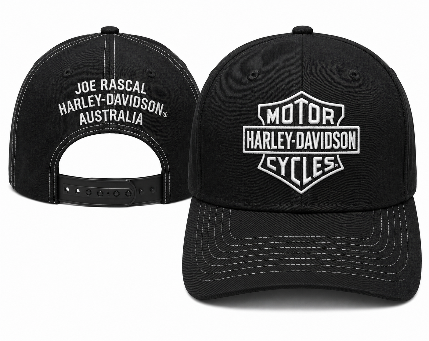 Harley-Davidson Archetype Bar & Shield Black Snapback Hat