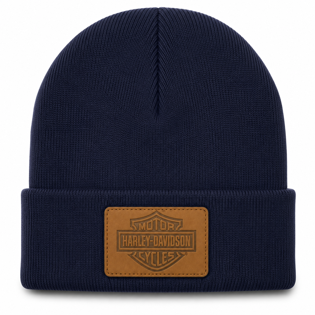 Harley-Davidson B&S Patch Cuffed Beanie