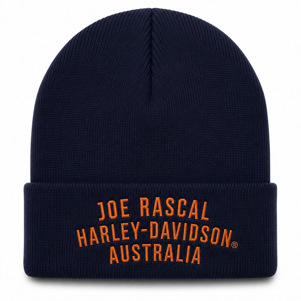 Harley-Davidson B&S Patch Cuffed Beanie