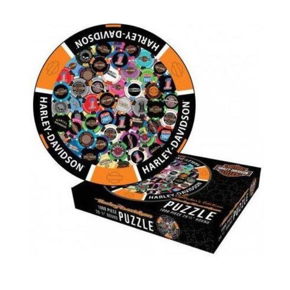 HARLEY-DAVIDSON POKER CHIP PUZZLE