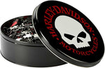 Willie G Skull Puzzle in Collectable Tin - Red