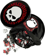 Willie G Skull Puzzle in Collectable Tin - Red