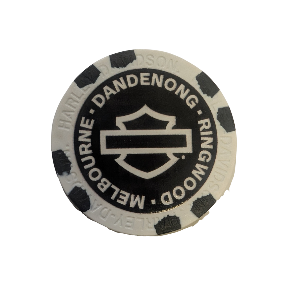 Joe Rascal x Harley-Davidson Collectable Dealer Poker Chip