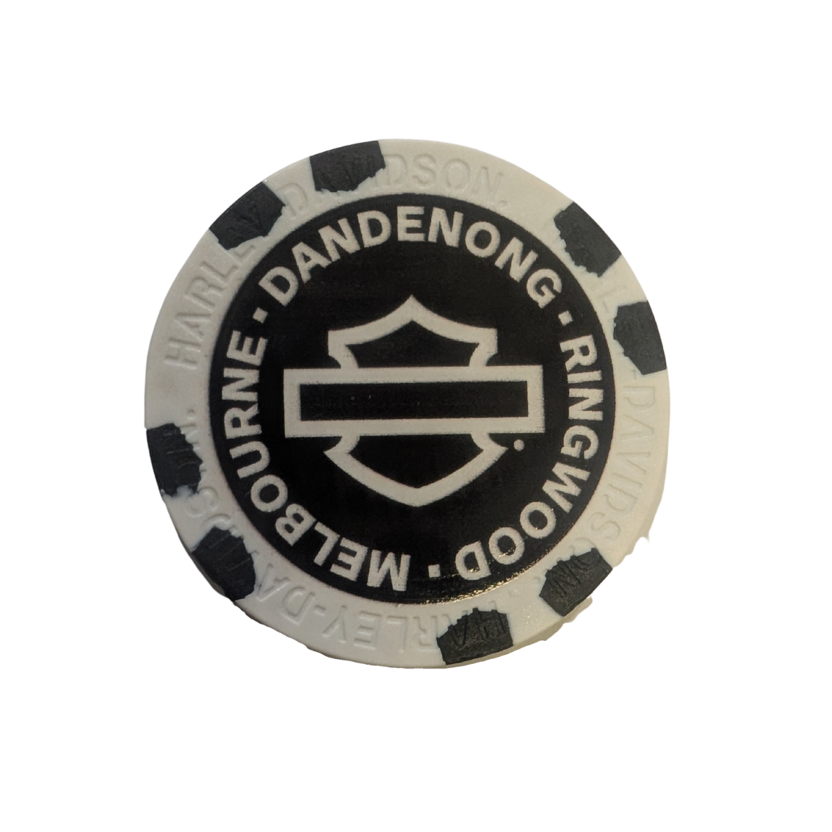 Joe Rascal x Harley-Davidson Collectable Dealer Poker Chip