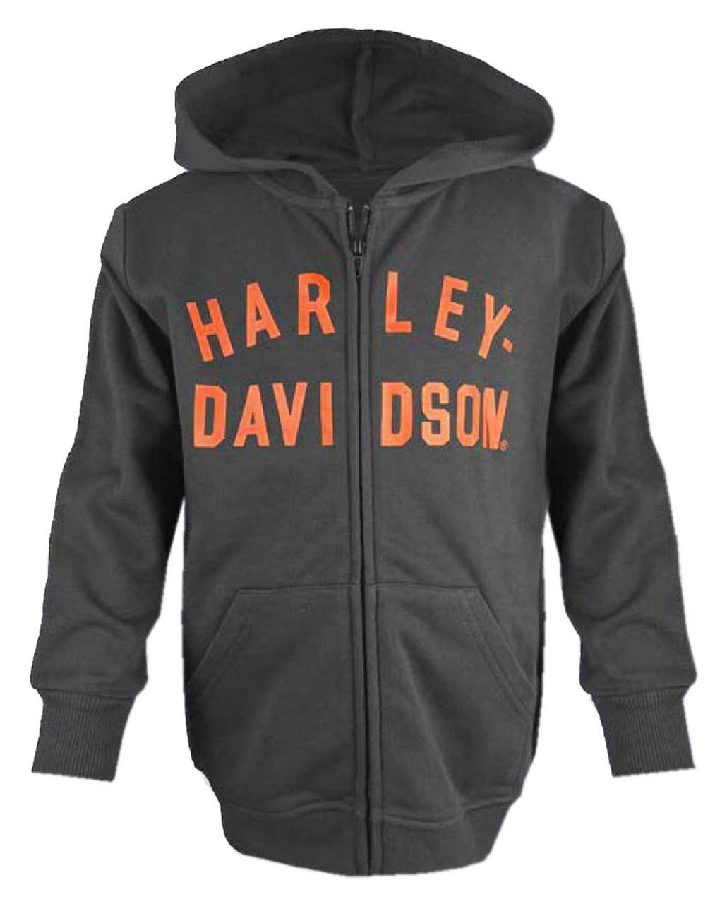 HARLEY-DAVIDSON YOUTH FRENCH TERRY TODDLER ZIP-UP HOODED SWEATSHIRT