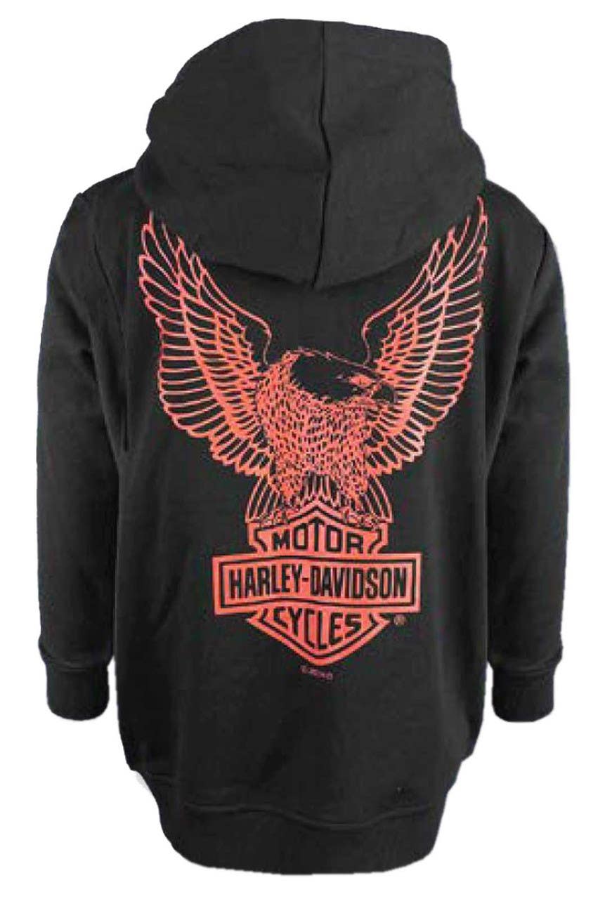 HARLEY-DAVIDSON YOUTH FRENCH TERRY TODDLER ZIP-UP HOODED SWEATSHIRT