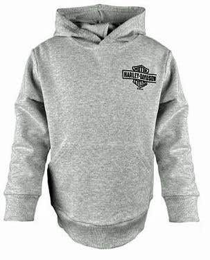 HARLEY-DAVIDSON YOUTH B&S TODDLER FLEECE TERRY PULLOVER HOODIE