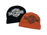HARLEY-DAVIDSON BOYS RIB KNIT BEANIES - SET OF 2