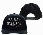 HARLEY-DAVIDSON YOUTH SIGNATURE FLAT BRIM BASEBALL CAP