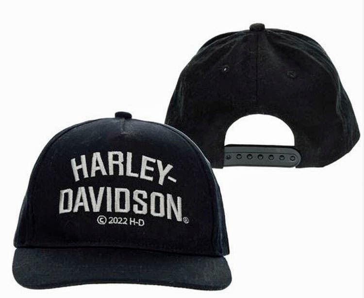 HARLEY-DAVIDSON YOUTH SIGNATURE FLAT BRIM BASEBALL CAP