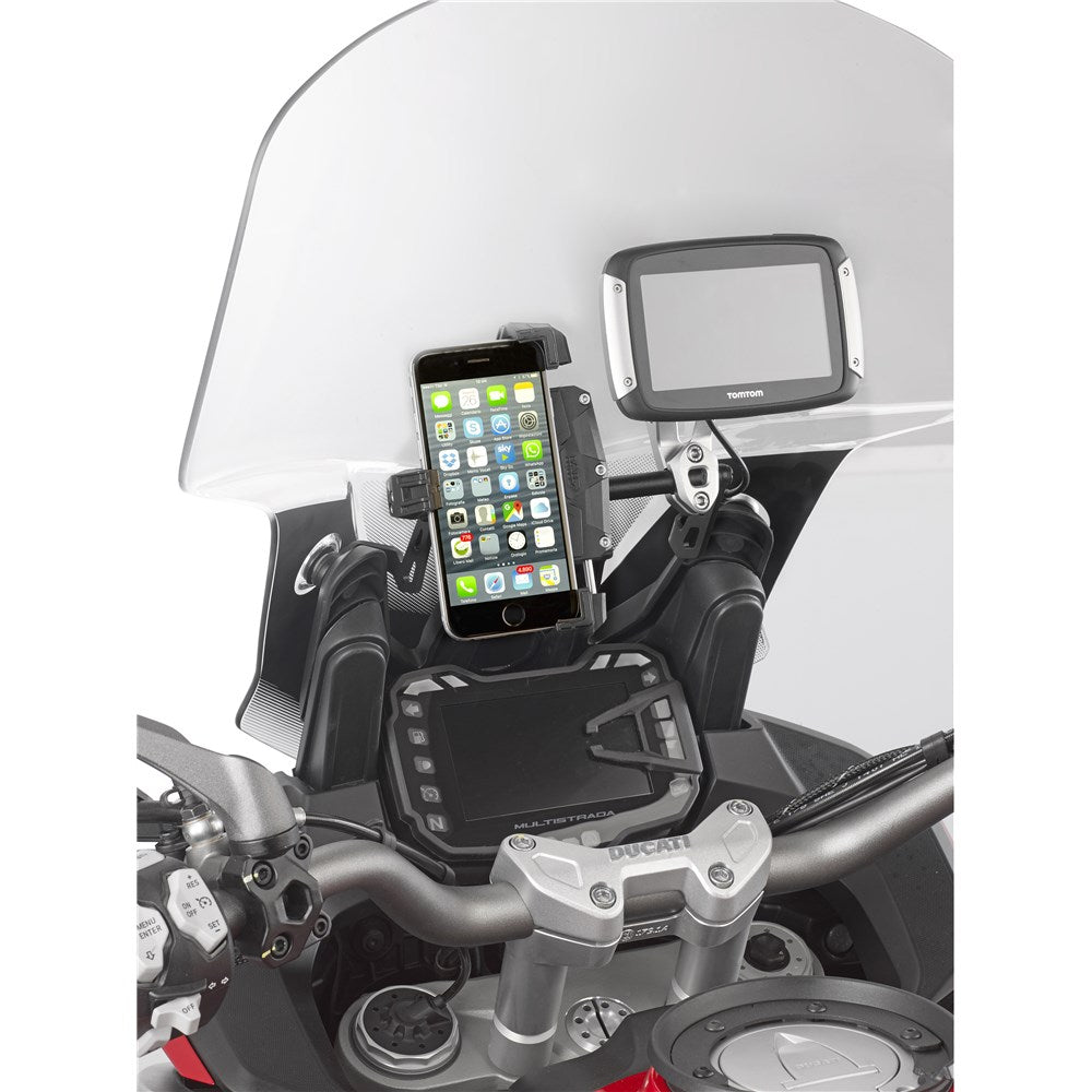 GIVI FAIRING UPPER BAR MOUNT - DUCATI MULTISTRADA 950/S 17-21 / 1260/ENDURO 18-21 / 1200 15-18