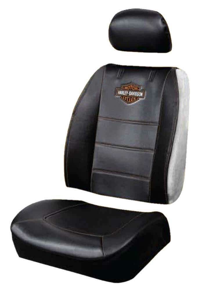 HARLEY-DAVIDSON SEAT COVER SIDELESS BAR & SHIELD