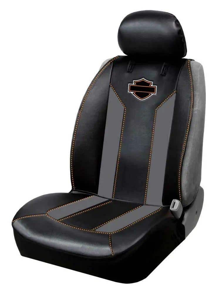 HARLEY-DAVIDSON SEAT COVER DELUXE SIDELESS SILHOUHETTE