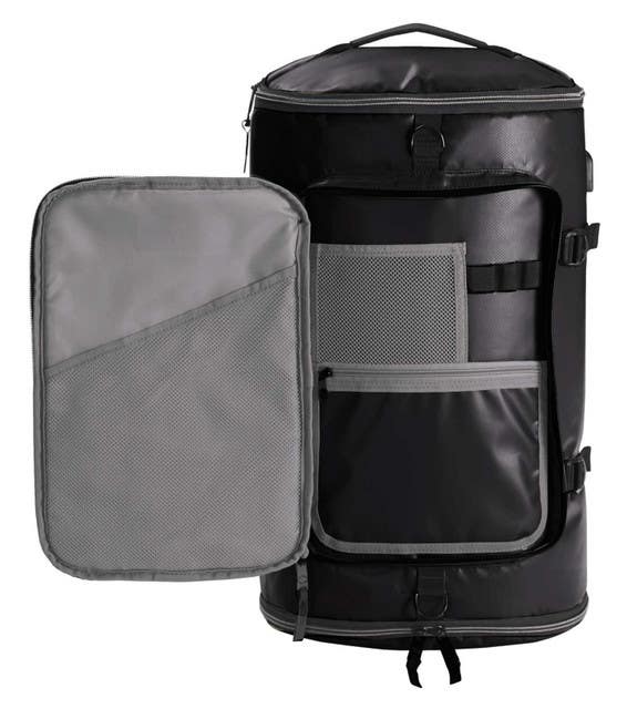 HARLEY-DAVIDSON WATER-RESISTANT TRAVEL HYBRID DUFFEL BAG/BACKPACK