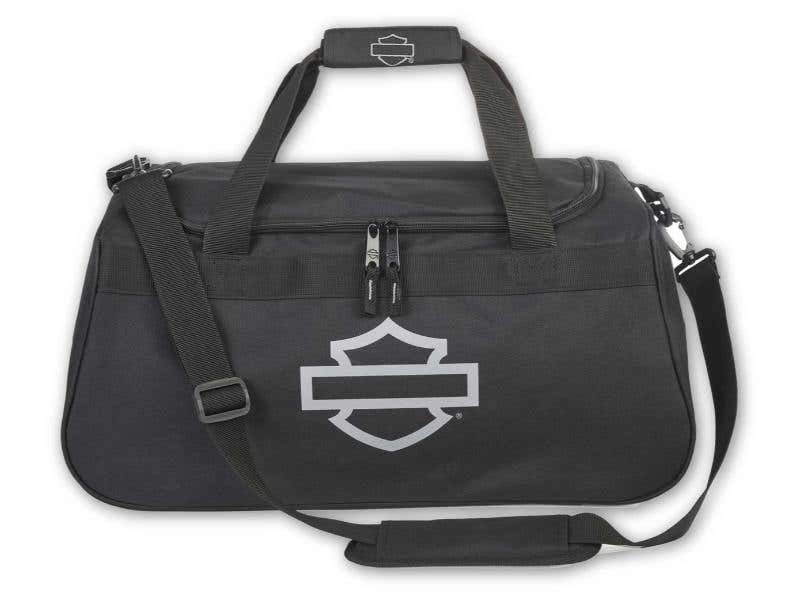 HARLEY-DAVIDSON HD GRAPHIC DUFFEL - OUTLINE BAR & SHIELD