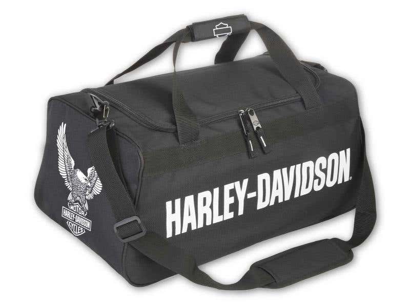 HARLEY-DAVIDSON HD GRAPHIC DUFFEL- WHITE EAGLE