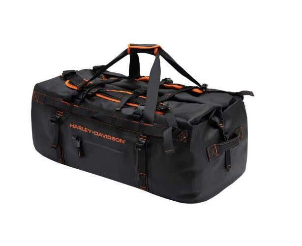 HARLEY-DAVIDSON 23 HEAVY-DUTY WATERPROOF ADVENTURE DUFFEL BAG