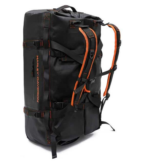 HARLEY-DAVIDSON 23 HEAVY-DUTY WATERPROOF ADVENTURE DUFFEL BAG