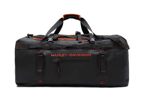 HARLEY-DAVIDSON 23 HEAVY-DUTY WATERPROOF ADVENTURE DUFFEL BAG
