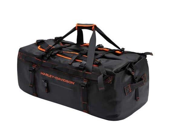 HARLEY-DAVIDSON 33 HEAVY-DUTY WATERPROOF ADVENTURE DUFFEL BAG