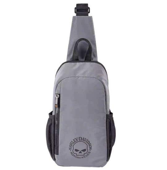 HARLEY-DAVIDSON SUPER SLING BACKPACK BAG WILLIE G SKUL