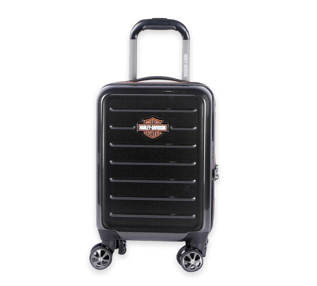 Harley-Davidson Cruiser 17″ Carry-On Hardside Luggage – Compact Polycarbonate Travel Case