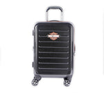 Harley-Davidson Cruiser 22″ Carry-On Hardside Luggage – Compact Motorcycle Travel Suitcase