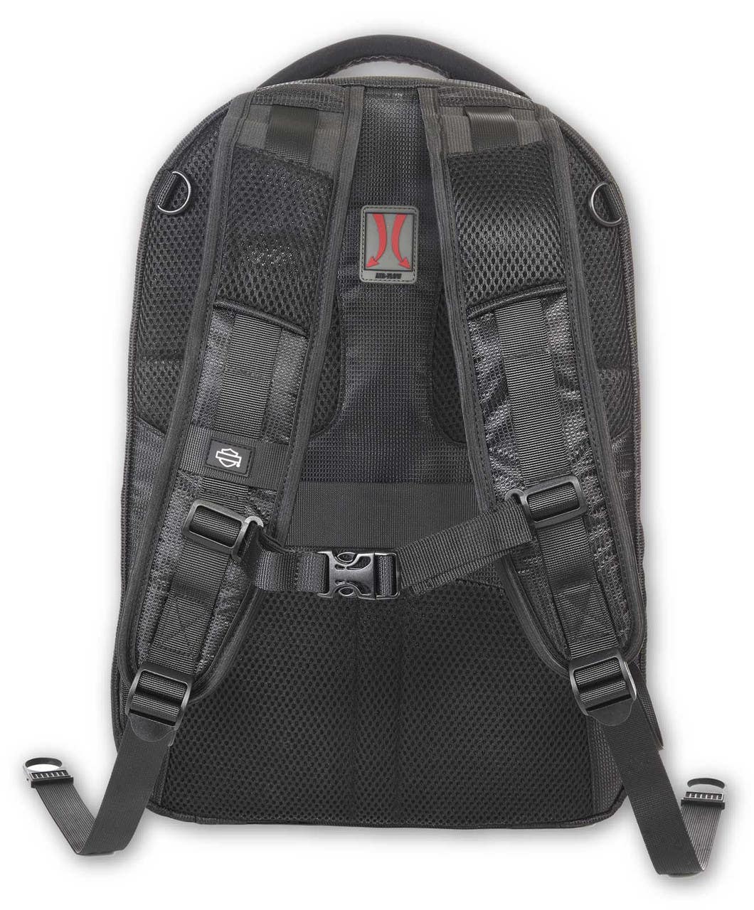 HARLEY-DAVIDSON HARLEY-DAVIDSON  WILLIE G SKULL LOGO RENEGADE LIGHTWEIGHT BACKPACK - BLACK