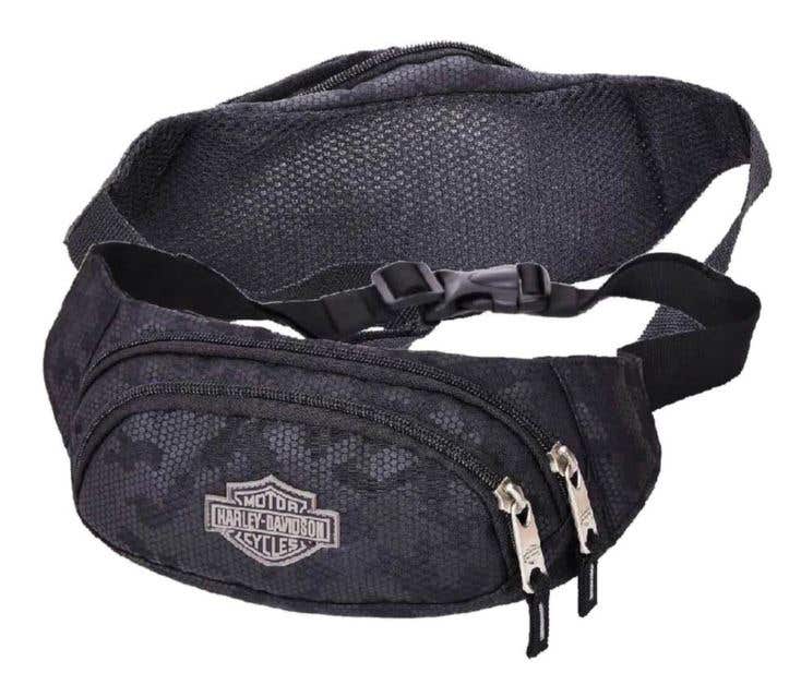 HARLEY-DAVIDSON BAR & SHIELD ZIPPERED ADJUSTABLE HIP PACK