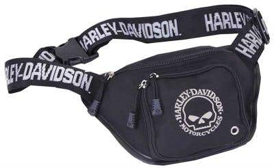HARLEY-DAVIDSON WILLIE G. SKULL BELT BAG